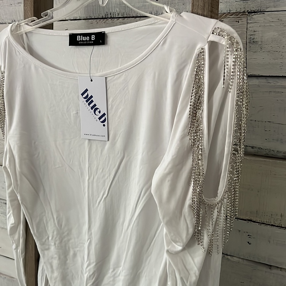 Rhinestone Bodysuit BNWT
